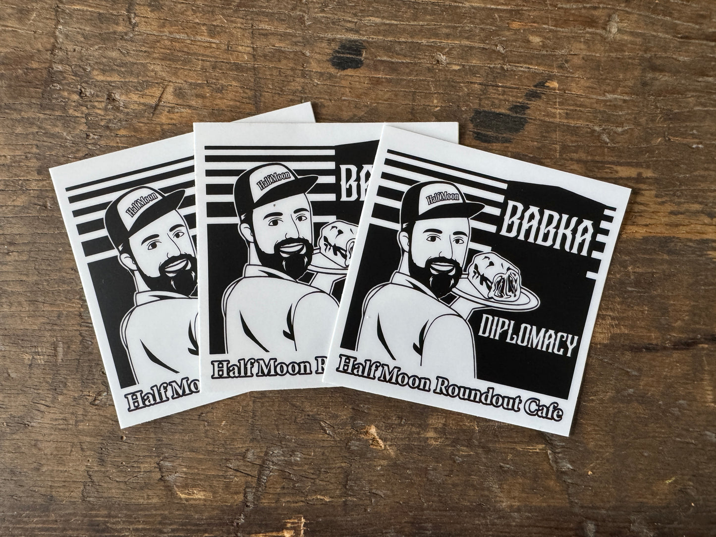 "Babka Diplomacy" Sticker