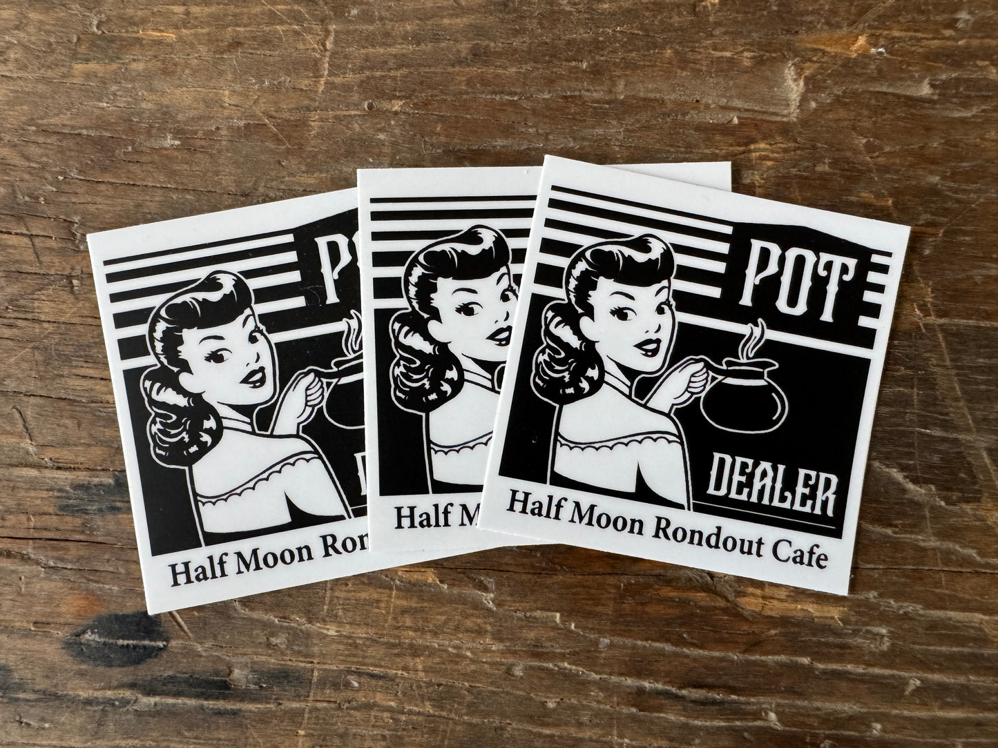 "Pot Dealer" Sticker